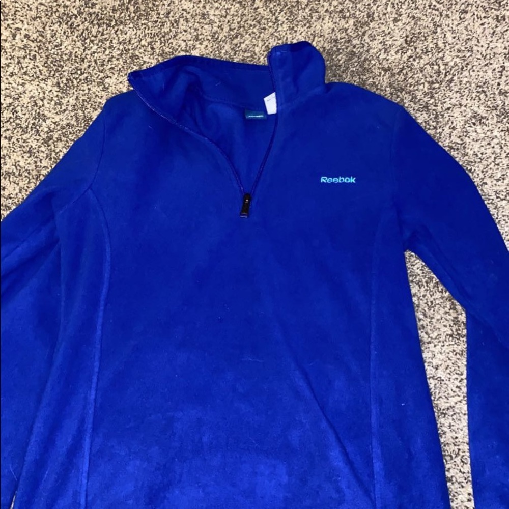 Fleece Reebok half zip